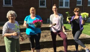 gardening at peabody